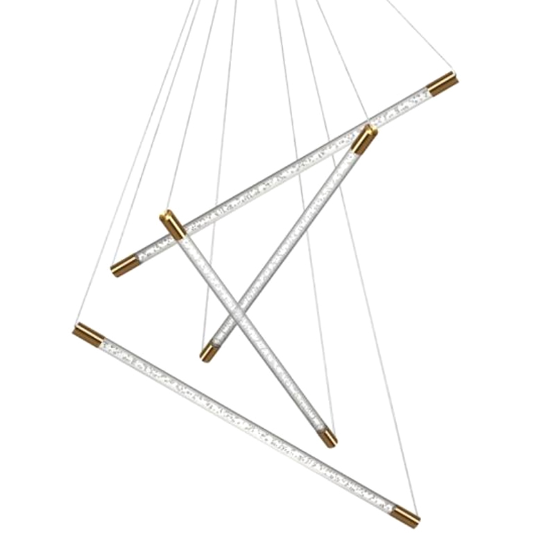Люстра Trumpet tube 30Вт Золотой Люстра Trumpet tube 30Вт Золотой в Рязани | Loft Concept