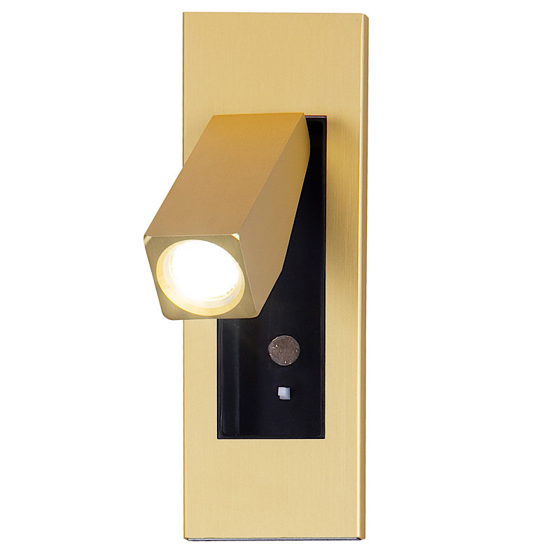 Бра Gold Led Chelsom Limited Золотой Прозрачный в Рязани | Loft Concept 