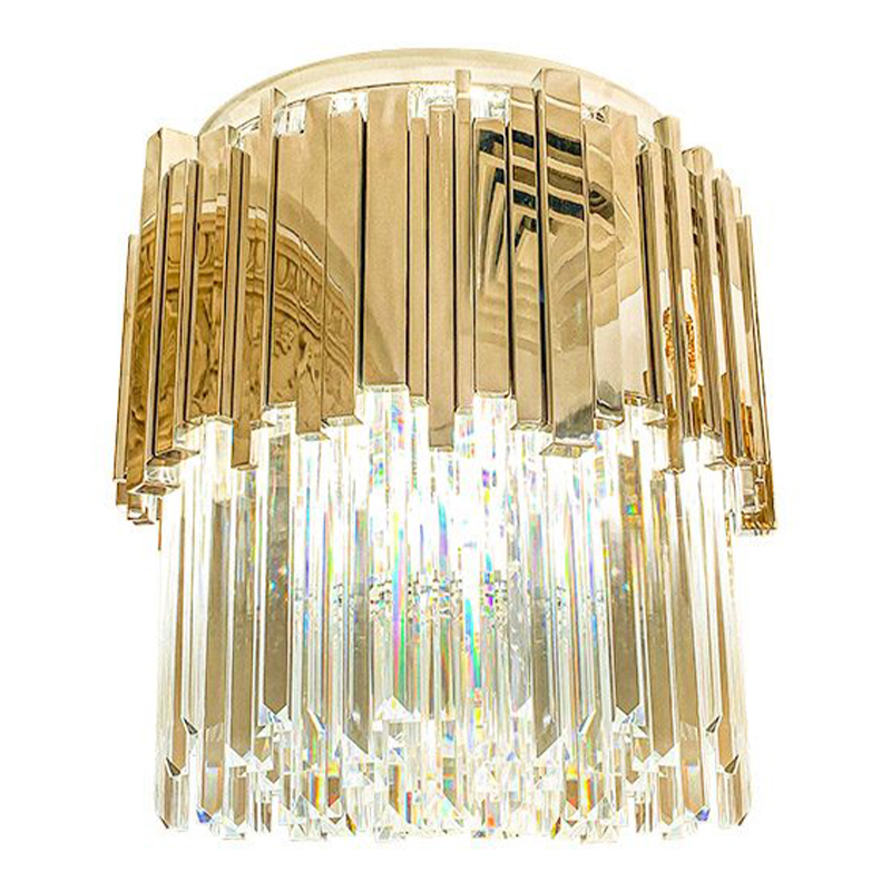 Потолочный светильник Luxxu Modern Round Light Gold 45 Золотой Прозрачное Стекло Потолочный светильник Luxxu Modern Round Light Gold 45 Золотой Прозрачное Стекло в Рязани | Loft Concept