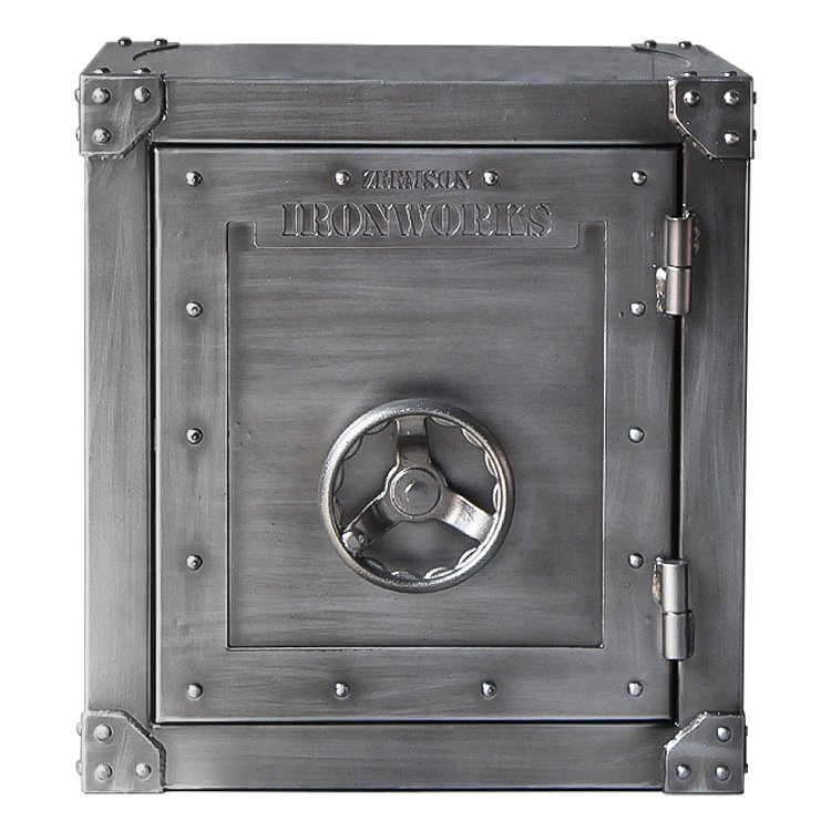 Тумбочка Loft Safe Серебряный Тумбочка Loft Safe Серебряный в Рязани | Loft Concept