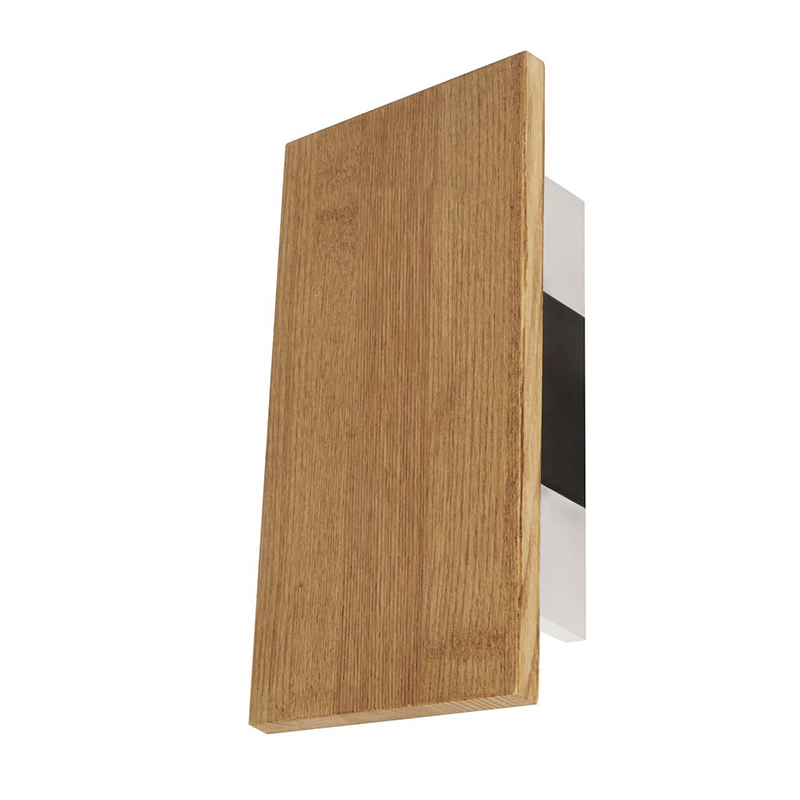 Бра Jordy Wooden Slab Wall Lamp Черный Древесина в Рязани | Loft Concept 