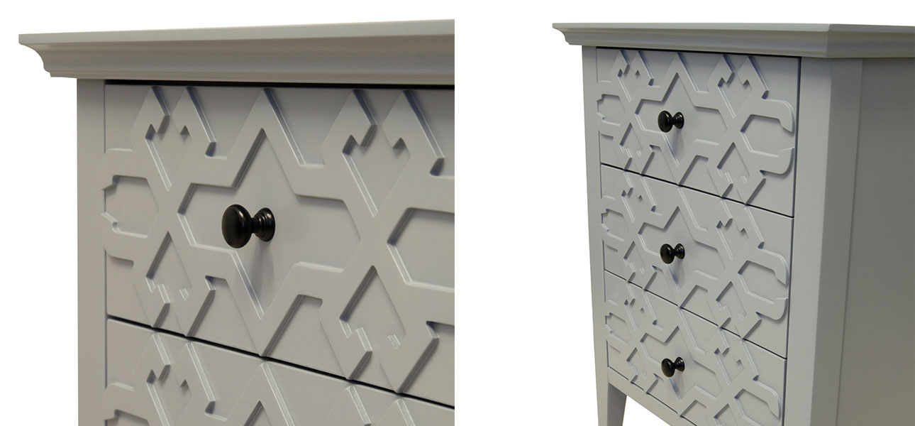 Тумба цвет серый Country Style - фото №1