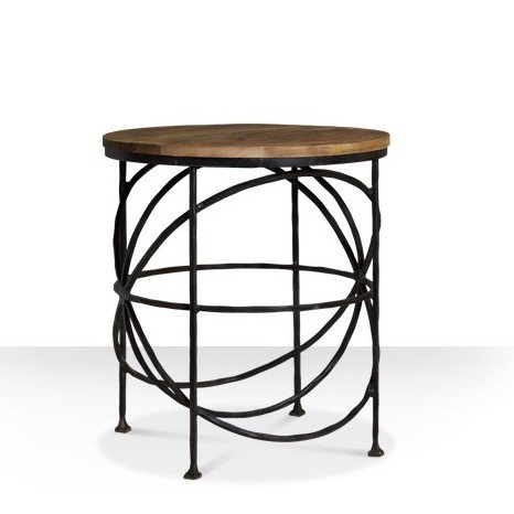 Журнальный стол Industrial Rust Round Sphero Table Журнальный стол Industrial Rust Round Sphero Table в Рязани | Loft Concept
