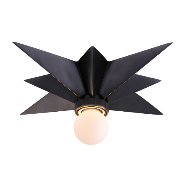 Потолочный светильник Star Ceiling Mount black Черный Потолочный светильник Star Ceiling Mount black Черный в Рязани | Loft Concept