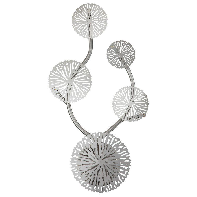 Декоративное бра Dandelion Никель Никель Декоративное бра Dandelion Никель Никель в Рязани | Loft Concept