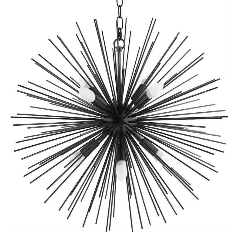 Люстра Sputnik Echinus Pendant Черный Люстра Sputnik Echinus Pendant Черный в Рязани | Loft Concept