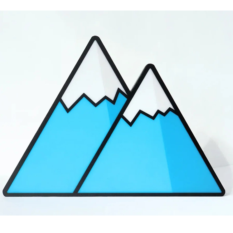 Бра The Mountains Белый Голубой Бра The Mountains Белый Голубой в Рязани | Loft Concept