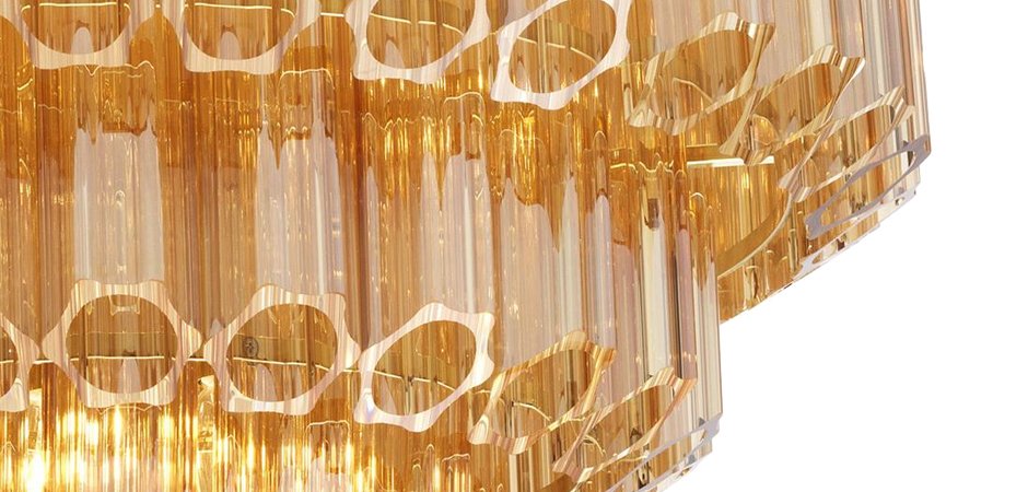 Люстра Chandelier Vittoria S Gold Люстра Chandelier Vittoria S Gold - Loft-Concept в Рязани