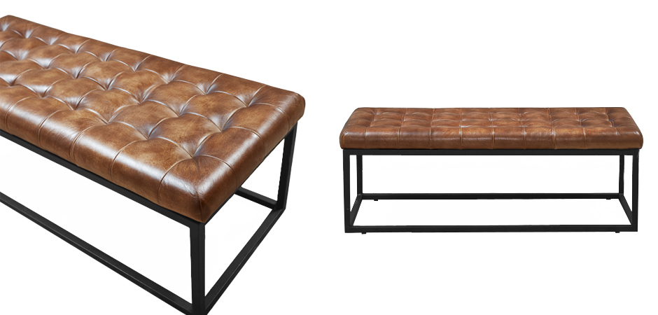 Банкетка Loft Leather Capitone Банкетка Loft Leather Capitone - Loft-Concept в Рязани