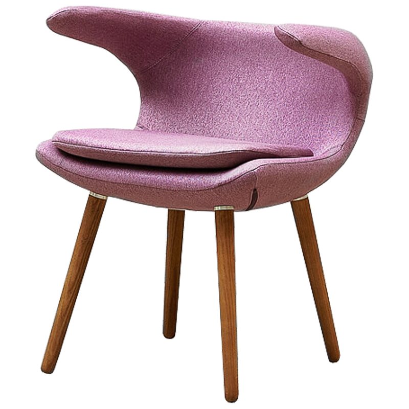Стул Roidh Stool purple Сиреневый Коричневый Стул Roidh Stool purple Сиреневый Коричневый в Рязани | Loft Concept