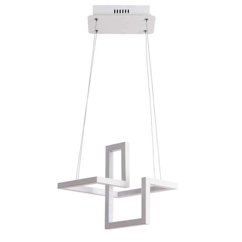 Люстра Esther Geometric White Chandelier III Белый в Рязани | Loft Concept 