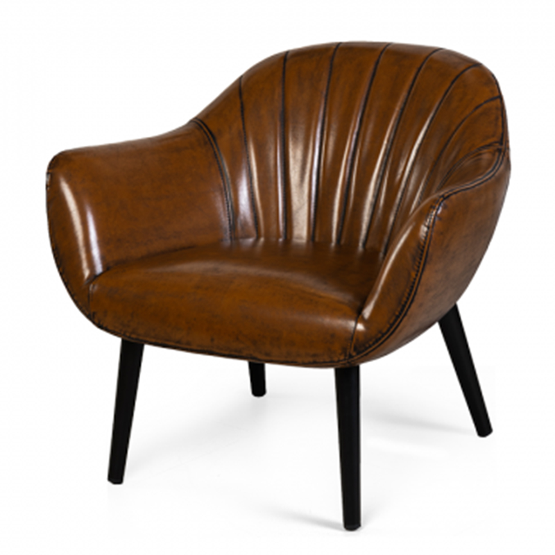 Кресло Alder Chair Коричневый винтаж Кресло Alder Chair Коричневый винтаж в Рязани | Loft Concept