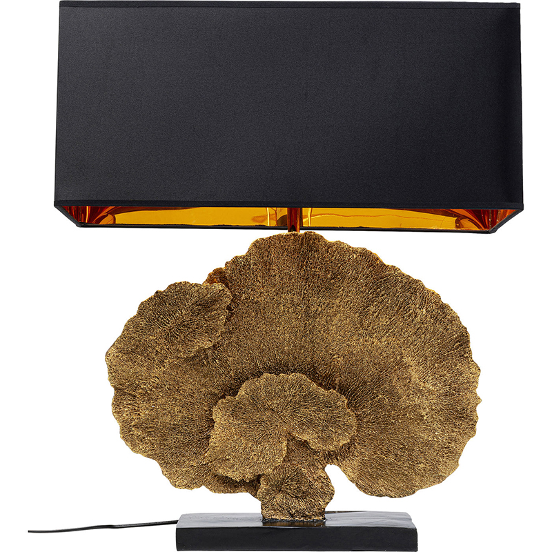 Настольная лампа Golden Coral Черный Золотой Настольная лампа Golden Coral Черный Золотой в Рязани | Loft Concept