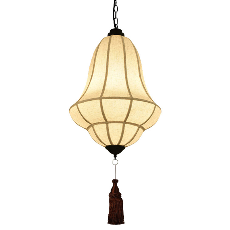 Подвесной светильник Bell Lantern Lighting Бежевый Подвесной светильник Bell Lantern Lighting Бежевый в Рязани | Loft Concept