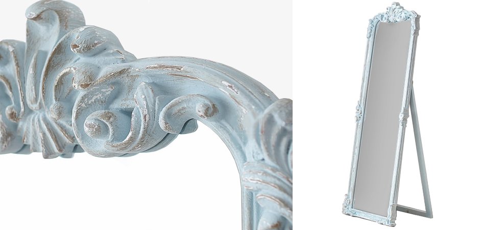 Напольное зеркало Valensole Light Blue Напольное зеркало Valensole Light Blue - Loft-Concept в Рязани