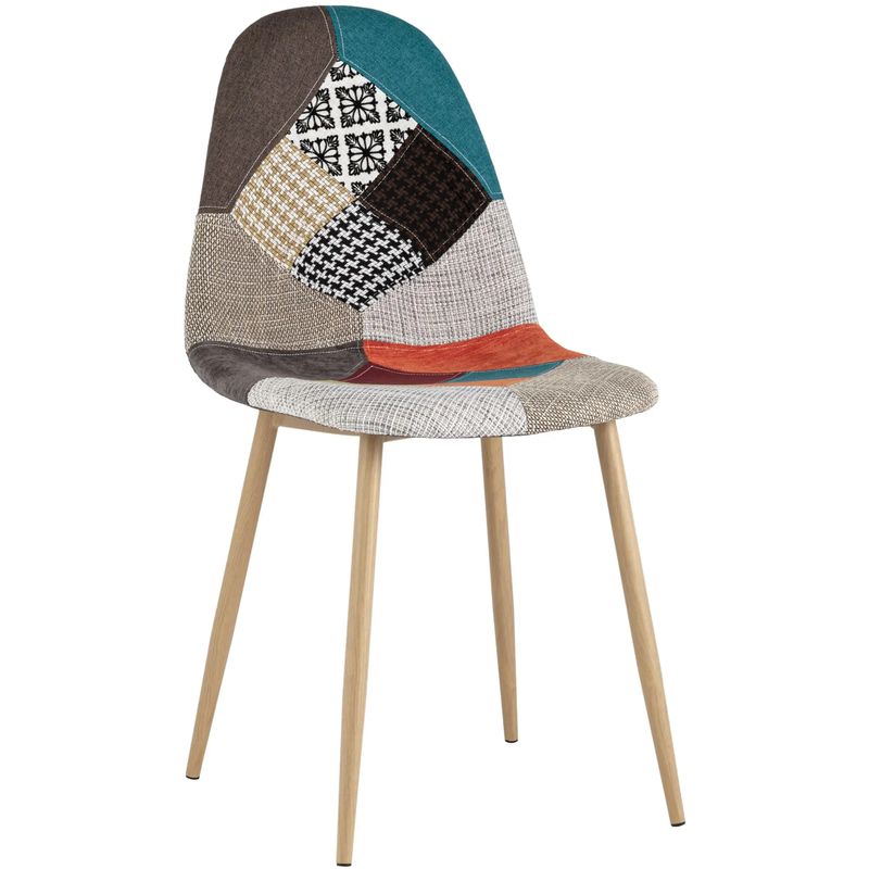 Стул Archie Chair Разноцветный Печворк Мульти Древесина Стул Archie Chair Разноцветный Печворк Мульти Древесина в Рязани | Loft Concept