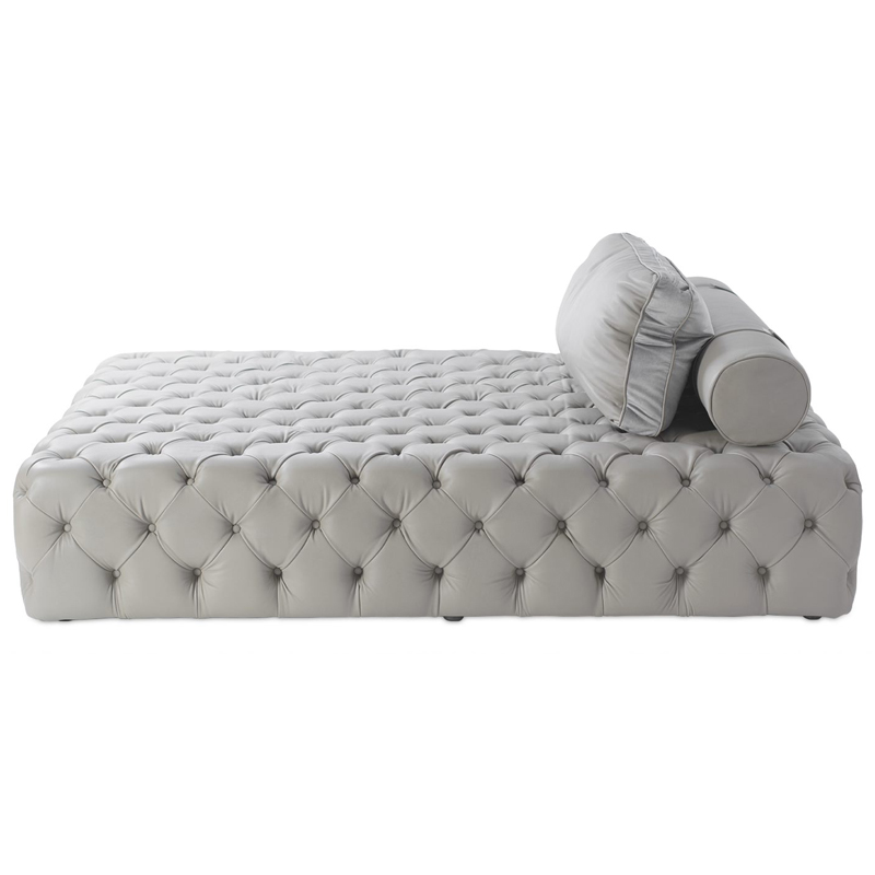 Кушетка Chinzi Lounge Sofa light gray Светло-серый Кушетка Chinzi Lounge Sofa light gray Светло-серый в Рязани | Loft Concept
