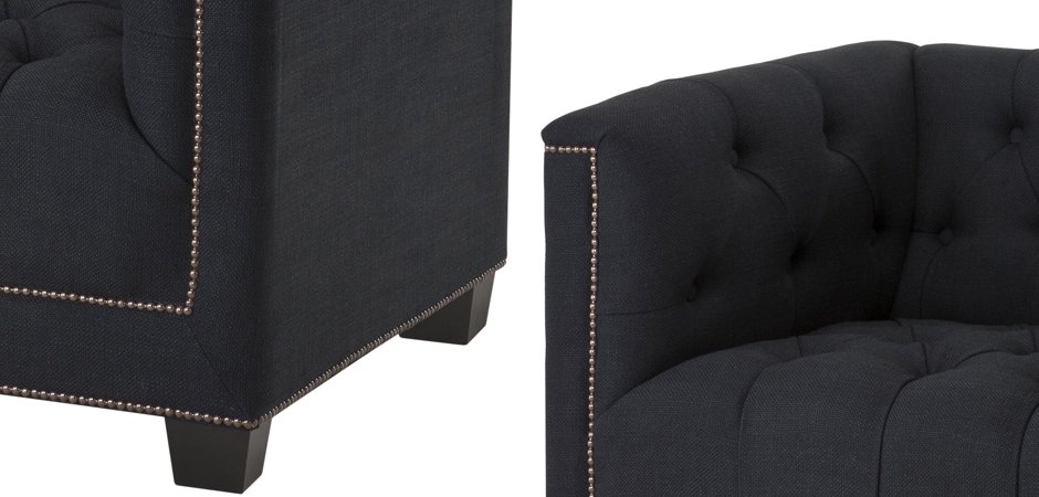 Кресло Eichholtz Chair Paolo Black Кресло Eichholtz Chair Paolo Black - Loft-Concept в Рязани