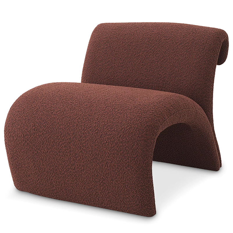 Кресло Eichholtz Chair Vignola Boucle Rouge Бургундский красный Кресло Eichholtz Chair Vignola Boucle Rouge Бургундский красный в Рязани | Loft Concept