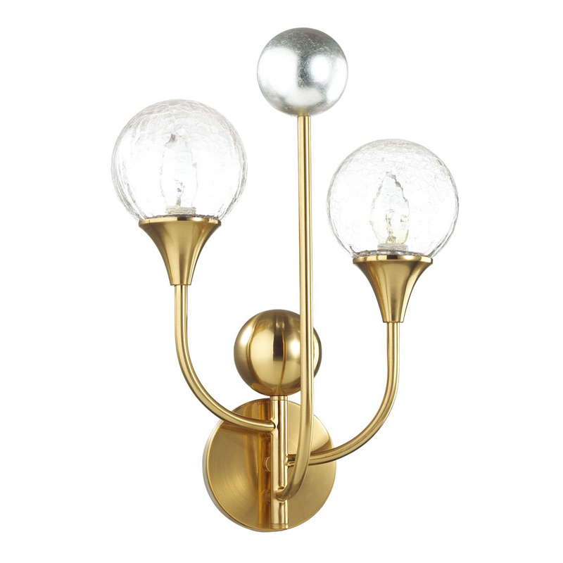 Бра Benniga Sconce Золотой Прозрачный (Transparent) Бра Benniga Sconce Золотой Прозрачный (Transparent) в Рязани | Loft Concept