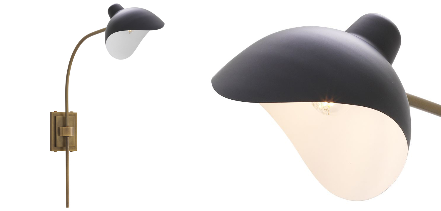 Бра Eichholtz Wall Lamp Pelham Brass - фото