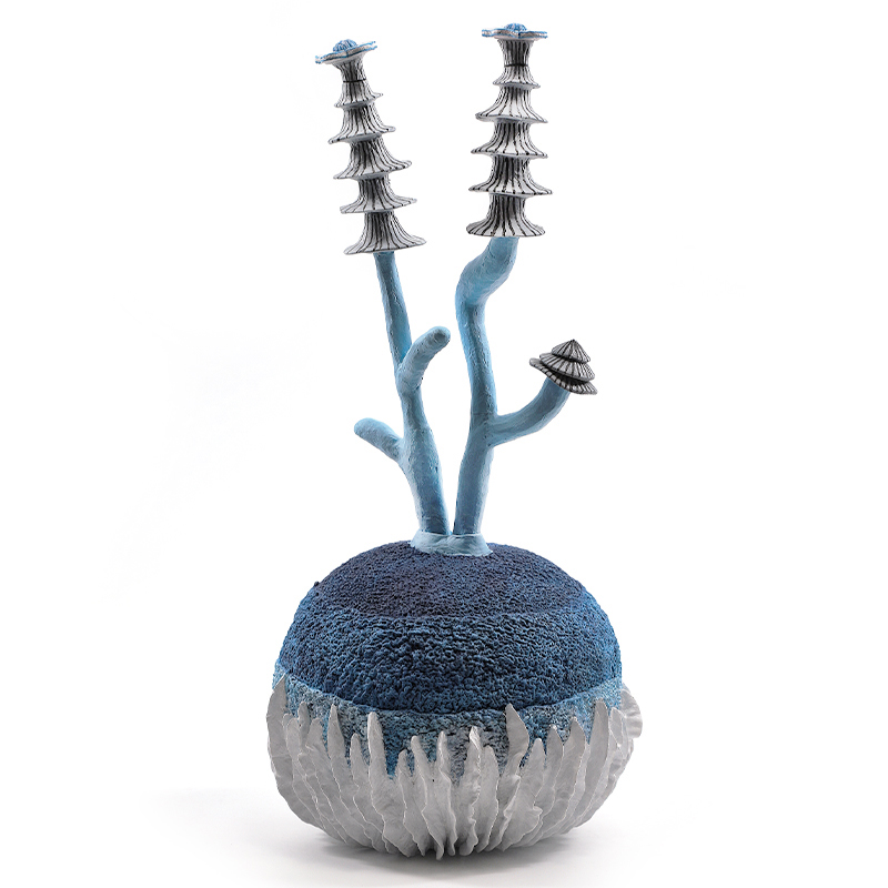 Статуэтка тропический фрукт Pandora Tropical Fruit Blue Reef Синий Белый Голубой Статуэтка тропический фрукт Pandora Tropical Fruit Blue Reef Синий Белый Голубой в Рязани | Loft Concept
