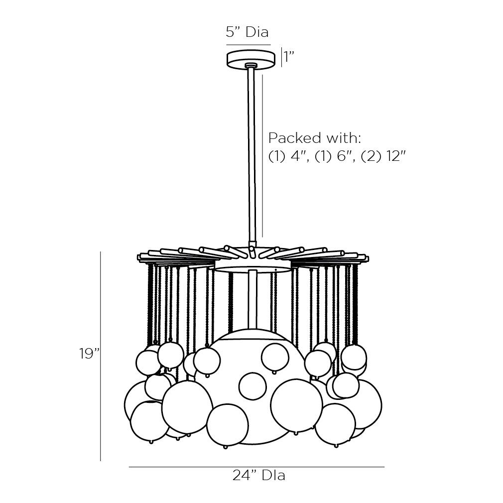 Люстра Arteriors MIRA CHANDELIER Люстра Arteriors MIRA CHANDELIER в Рязани