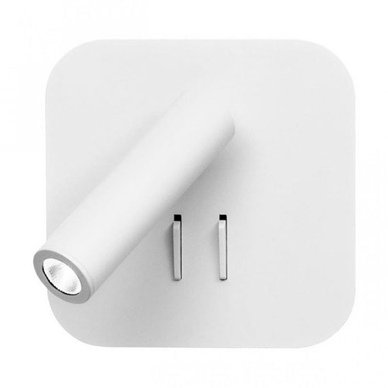 Бра Chelsom WALL LED DOCK White Square Белый Бра Chelsom WALL LED DOCK White Square Белый в Рязани | Loft Concept