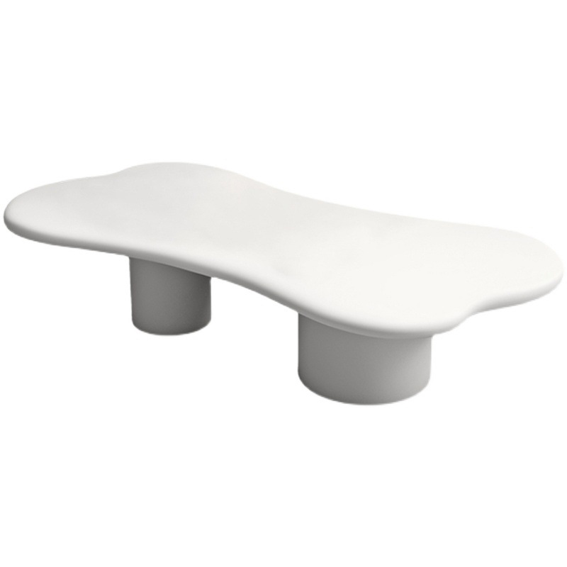 Кофейный стол Lula Curved Coffee Table Белый Кофейный стол Lula Curved Coffee Table Белый в Рязани | Loft Concept