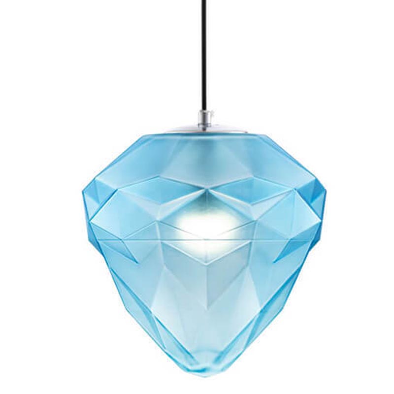 Подвесной светильник Jewel Athena blue 25 Голубой Хром Подвесной светильник Jewel Athena blue 25 Голубой Хром в Рязани | Loft Concept