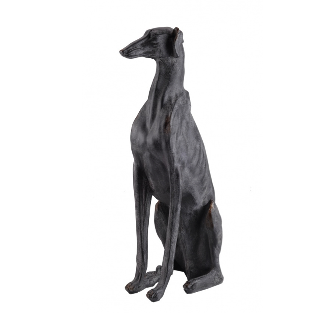 Статуэтка Борзая Greyhound Dog Statue Графит Статуэтка Борзая Greyhound Dog Statue Графит в Рязани | Loft Concept