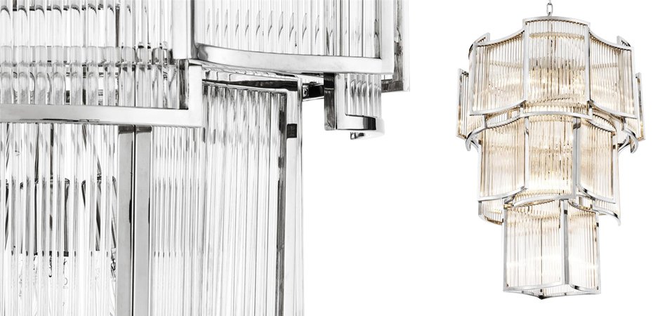 Люстра Chandelier Jet Set Nickel Люстра Chandelier Jet Set Nickel - Loft-Concept в Рязани