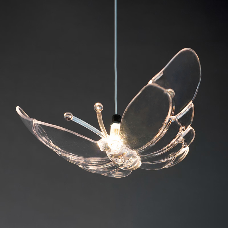 Butterfly Double Pendant Lamp E Прозрачный Butterfly Double Pendant Lamp E Прозрачный в Рязани | Loft Concept