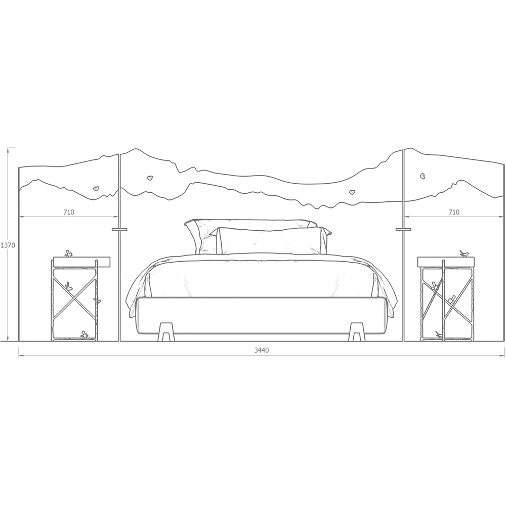 Кровать Okinawa в Рязани