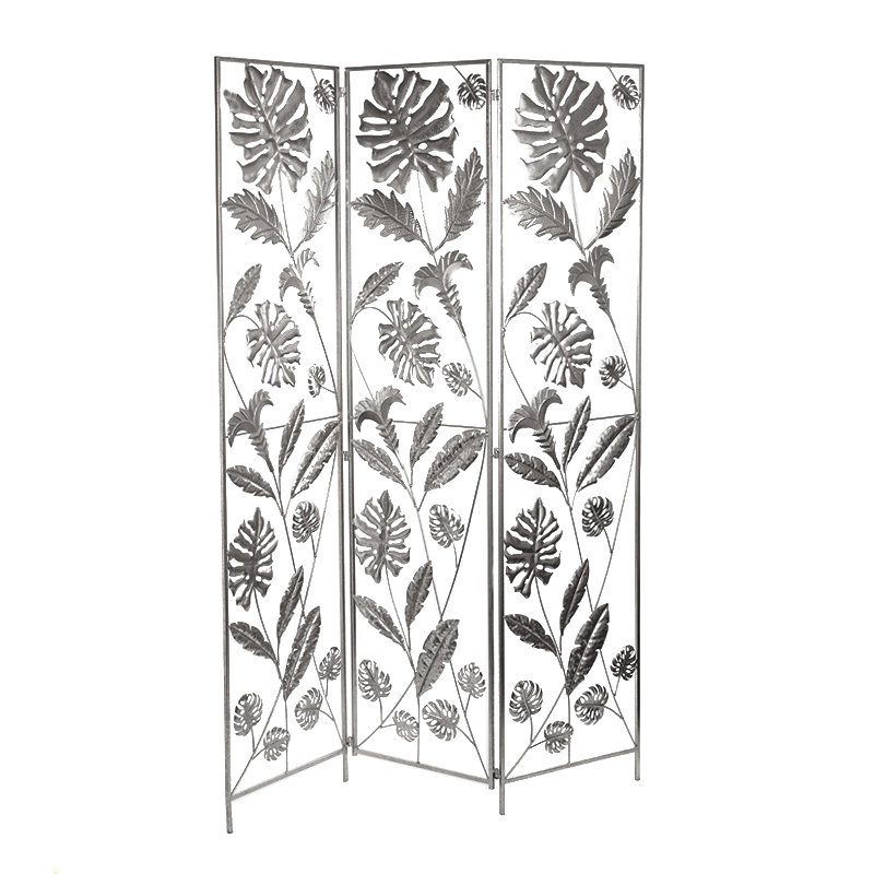 Ширма Tropical Forest Gold & Black Silver Серебряный в Рязани | Loft Concept 