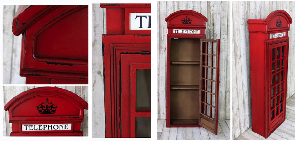 Буфет Red Telephone Box Буфет Red Telephone Box - Loft-Concept в Рязани