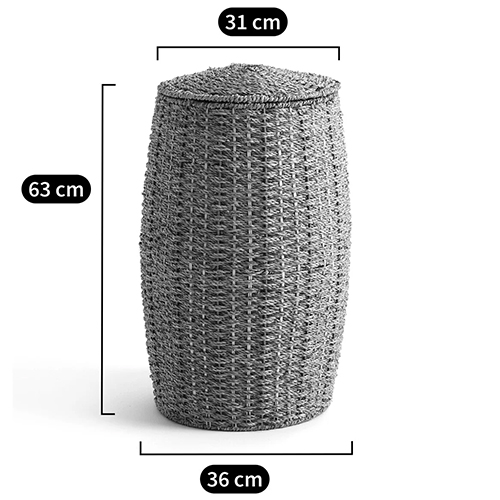 Корзина с крышкой из камыша Chane Wicker Basket Корзина с крышкой из камыша Chane Wicker Basket в Рязани