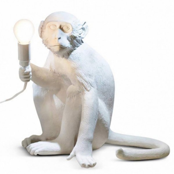 Настольная лампа Seletti Monkey Lamp Sitting Version Настольная лампа Seletti Monkey Lamp Sitting Version в Рязани | Loft Concept