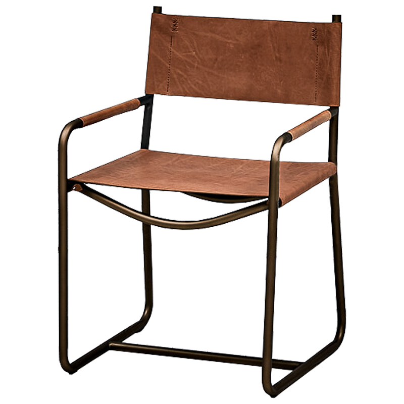 Стул Samuel Stool brown Темная бронза Коричневый Стул Samuel Stool brown Темная бронза Коричневый в Рязани | Loft Concept