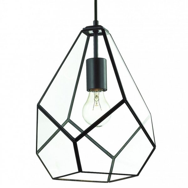 Подвесной светильник Geometry Glass Light Pendant Transparent Прозрачный Подвесной светильник Geometry Glass Light Pendant Transparent Прозрачный в Рязани | Loft Concept