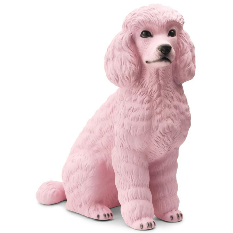 Статуэтка Abhika Poodle Bisc. Pink Розовый Статуэтка Abhika Poodle Bisc. Pink Розовый в Рязани | Loft Concept