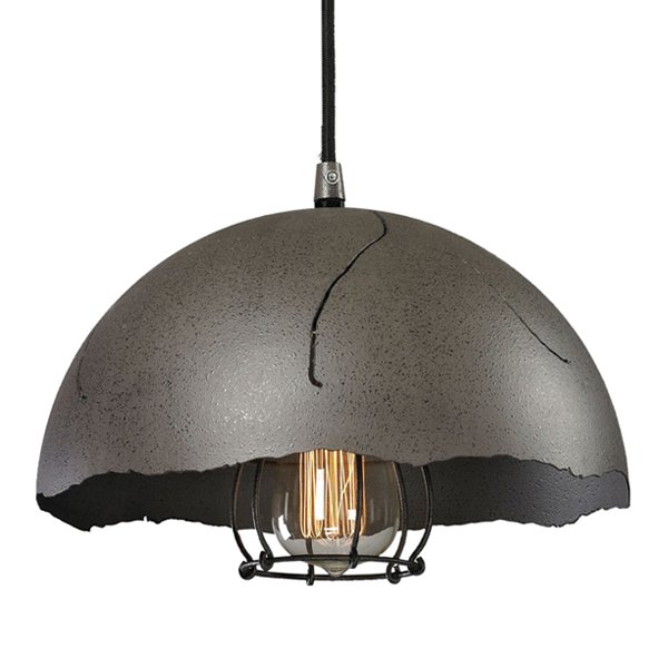 Подвесной светильник Uneven Edge Loft Pendant lamp Графит Подвесной светильник Uneven Edge Loft Pendant lamp Графит в Рязани | Loft Concept