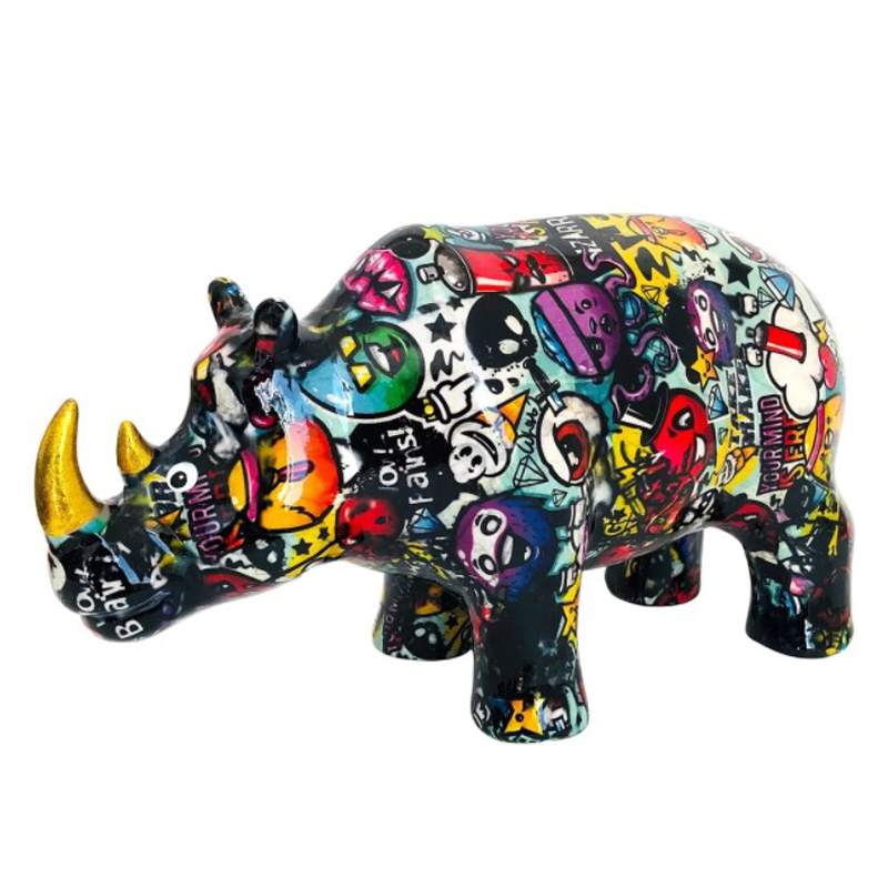 Статуэтка Graffiti Rhinoceros Мульти Статуэтка Graffiti Rhinoceros Мульти в Рязани | Loft Concept