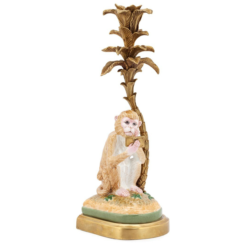 Подсвечник CANDLEHOLDER MONKEY ATLANTIDE L Бежевый Бронза Подсвечник CANDLEHOLDER MONKEY ATLANTIDE L Бежевый Бронза в Рязани | Loft Concept