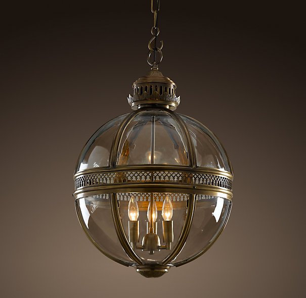 Люстра Sphere Old Roman Chandelier Латунь Античная полированная Люстра Sphere Old Roman Chandelier Латунь Античная полированная в Рязани | Loft Concept