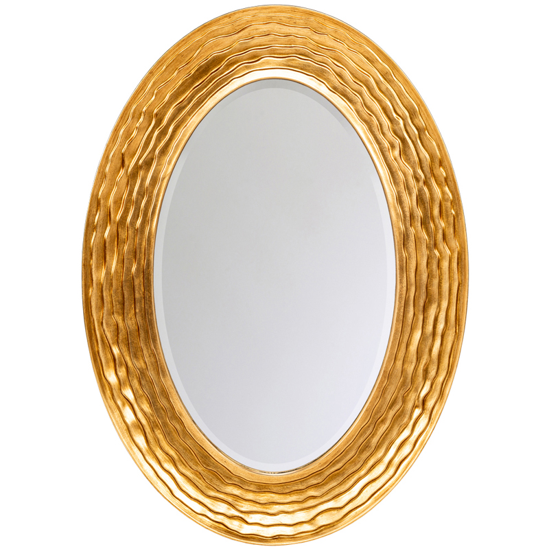 Зеркало Golden Waves Oval Mirror Зеркало Golden Waves Oval Mirror в Рязани | Loft Concept