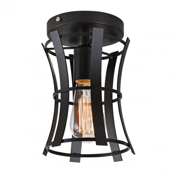 Потолочный светильник Loft Medieval Torch Top Черный Потолочный светильник Loft Medieval Torch Top Черный в Рязани | Loft Concept