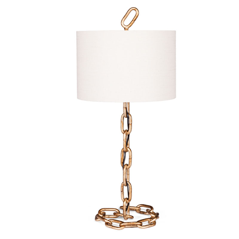 Настольная лампа Camryn Table Lamp Золотой Белый Настольная лампа Camryn Table Lamp Золотой Белый в Рязани | Loft Concept