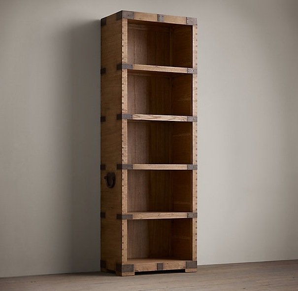 Стеллаж Vintage Rack Дуб темный Стеллаж Vintage Rack Дуб темный в Рязани | Loft Concept