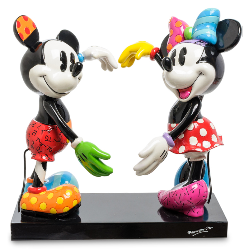 Статуэтка Mickey and Minnie Mouse Черный Мульти Статуэтка Mickey and Minnie Mouse Черный Мульти в Рязани | Loft Concept